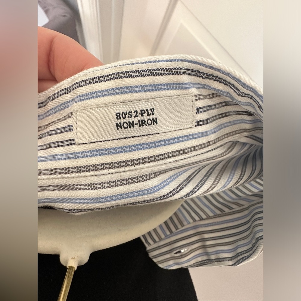 Joseph and Feiss Mens Dress Shirt Neck Size 17 - Picture 6 of 6